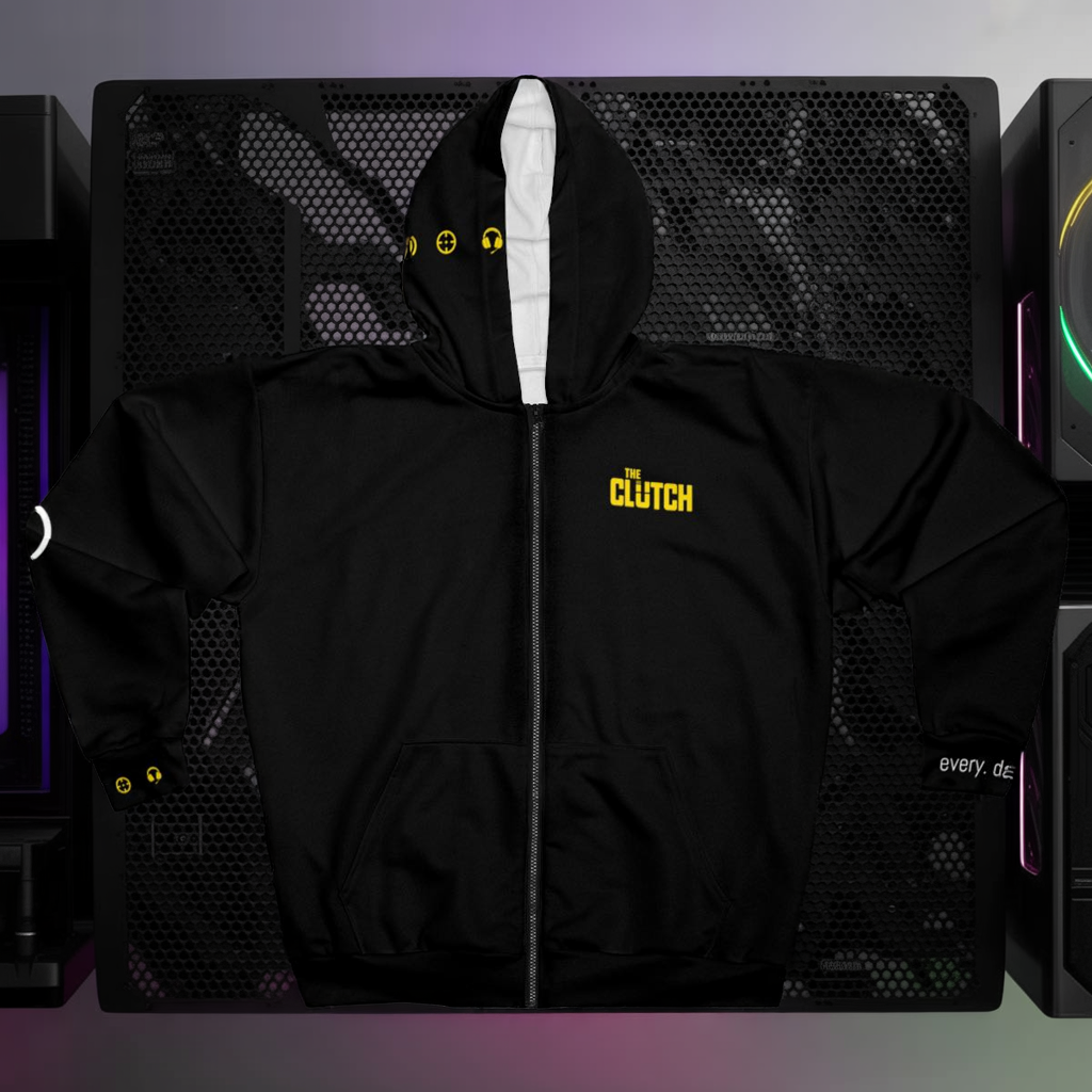 THE CLUTCH ZIP PREMIUM UNISEX HOODIE