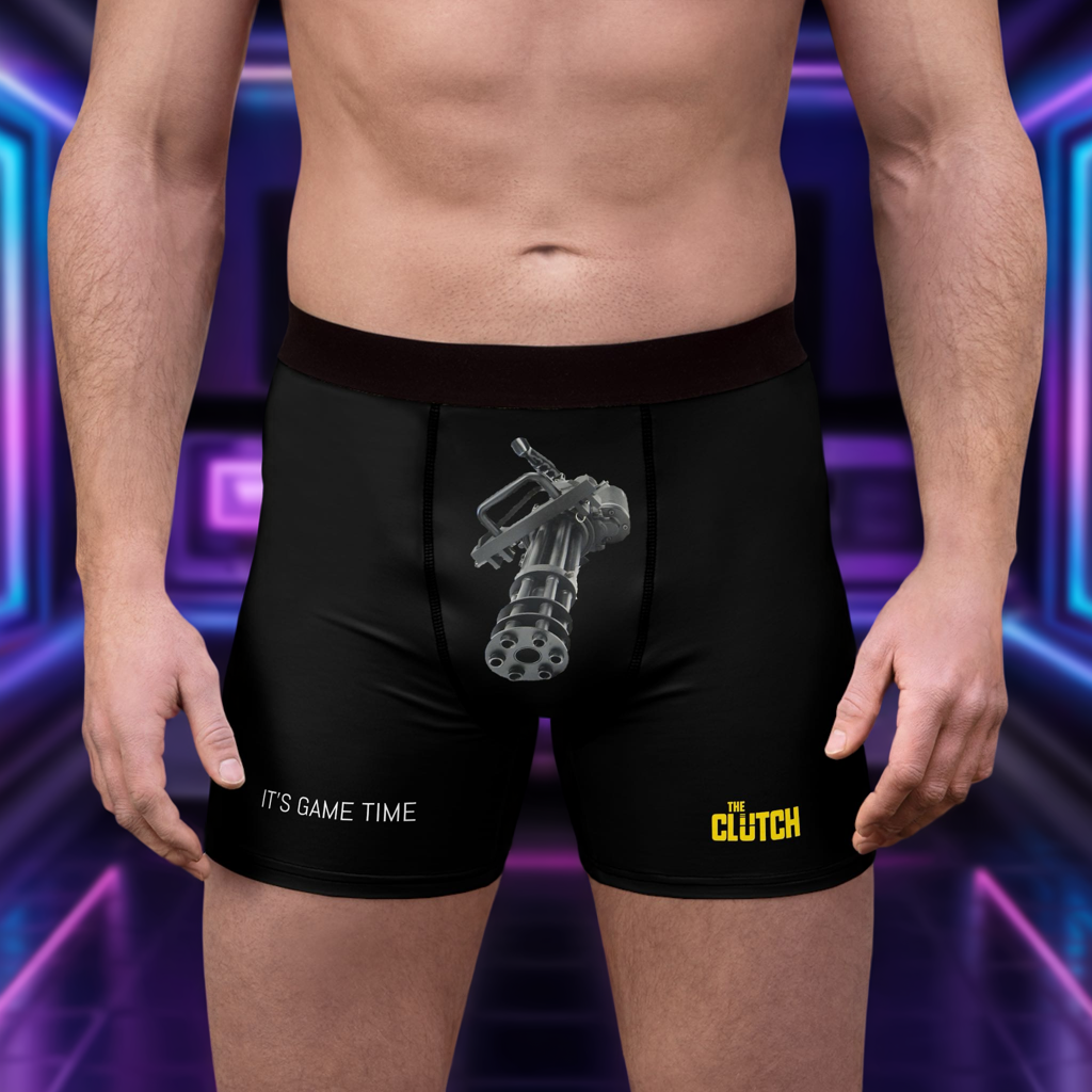 THE CLUTCH GAME TIME BOXER BRIEFS BIG GUN