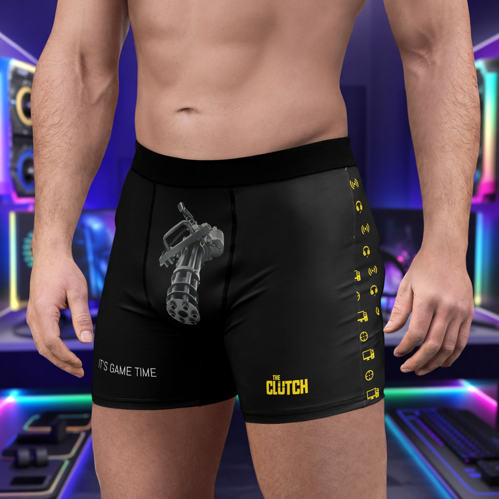 THE CLUTCH GAME TIME BOXER BRIEFS BIG GUN