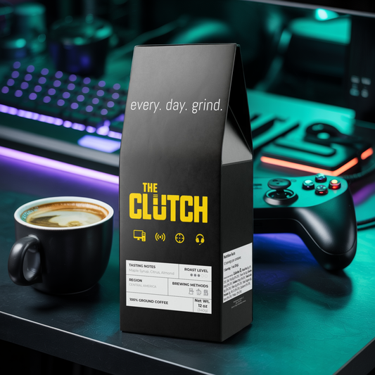 THE CLUTCH COFFEE  - EVERY. DAY. GRIND. (Medium Roast)