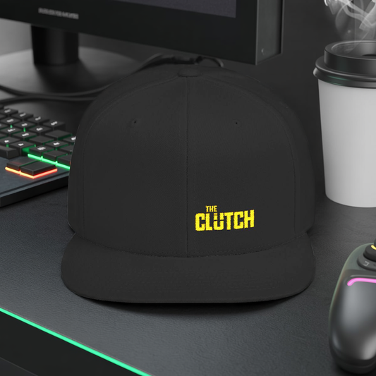 THE CLUTCH FLAT BILL SNAPBACK HAT