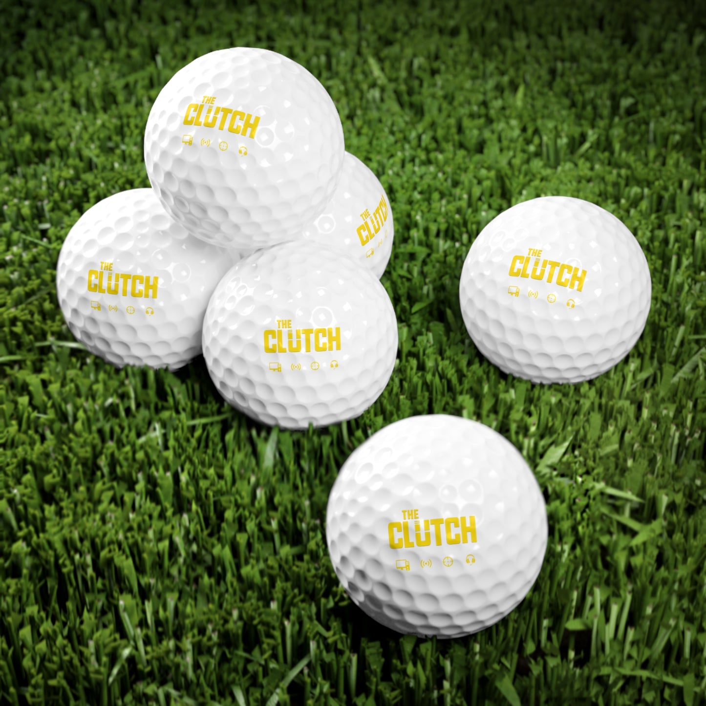 THE CLUTCH GOLF BALLS - 6 PACK